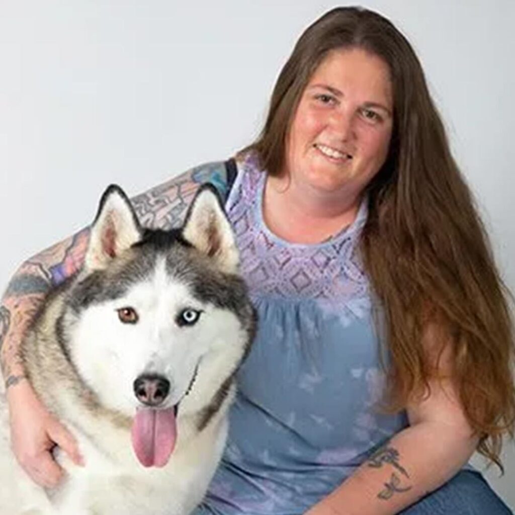 Katie Katie with Husky